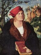 Portrat des Dr. Johannes Cuspinian Lucas Cranach
